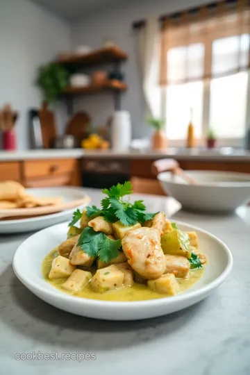 Thai Green Curry Chicken steps