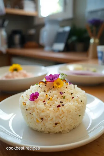 Flower Power Rice Recipe steps