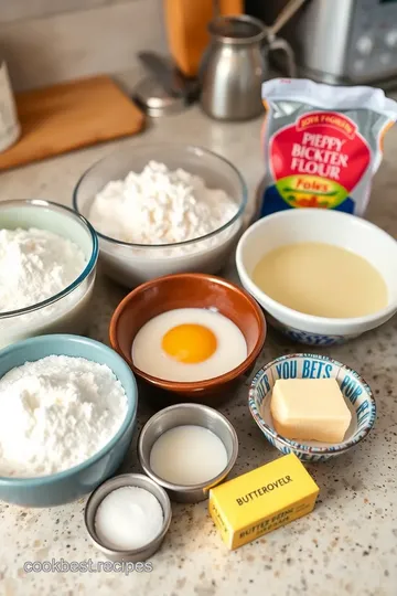 Classic Pancakes ingredients