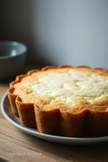 Fluffy Savoy Cake with Vanilla Cream presentation