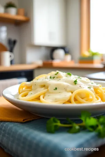 Creamy Alfredo Sauce for Freezing steps