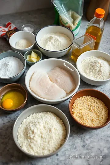 Crispy Fried Mahi Mahi ingredients