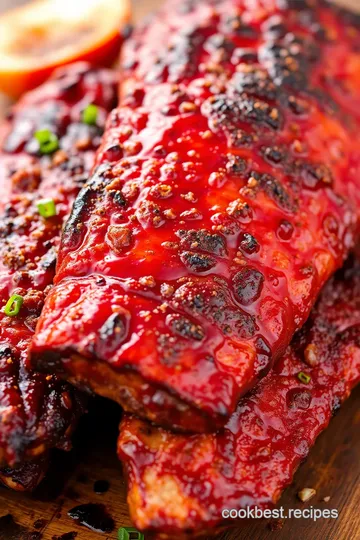 Best Grilled Baby Back Ribs with Dry Rub presentation