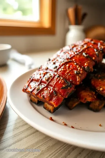 Best Grilled Baby Back Ribs with Dry Rub steps