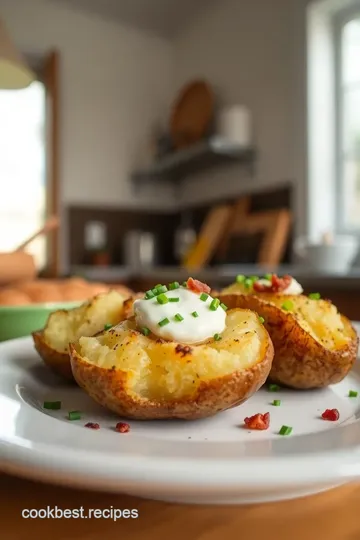 Traeger Baked Potatoes steps