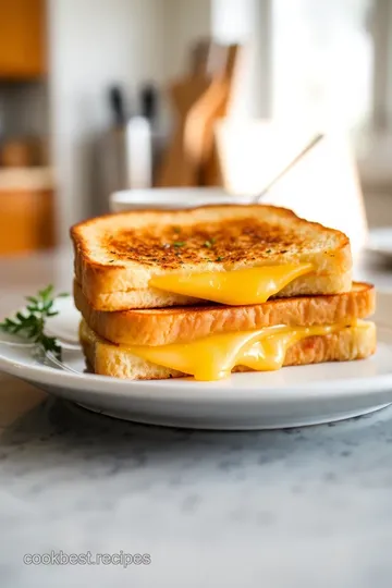 Cheesy Herb Grilled Cheese Sandwich steps