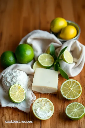 Layered Key Lime Pie Lush Delight ingredients