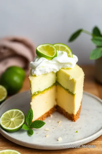 Layered Key Lime Pie Lush Delight steps