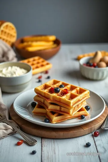 Delightful Belgian Waffles in Just 30 Minutes presentation