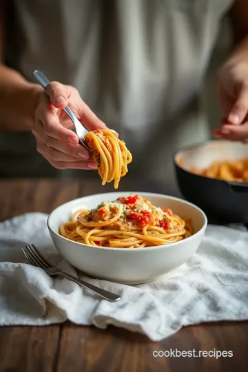 One-Pot Chicken Parmesan Pasta steps