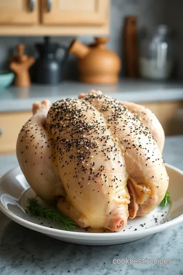 Pepper & Salt Crusted Oven-Roasted Chicken steps