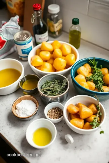 Herb-Roasted Baby Dutch Yellow Potatoes ingredients