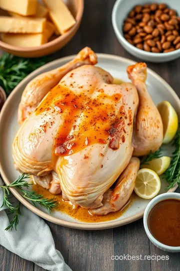 Savory Herb-Infused Roast Chicken: A Tender Delight ingredients