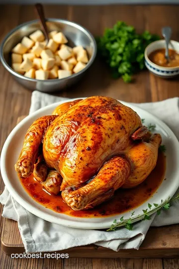 Savory Herb-Infused Roast Chicken: A Tender Delight steps