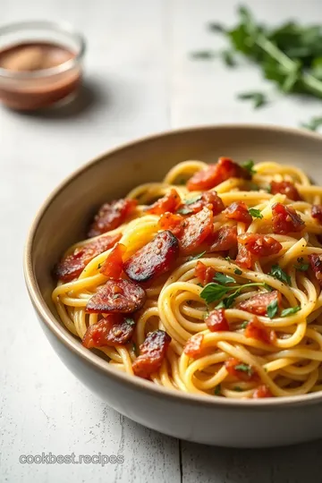 Sautéed Bacon Orzo with Herb Oil Delight steps