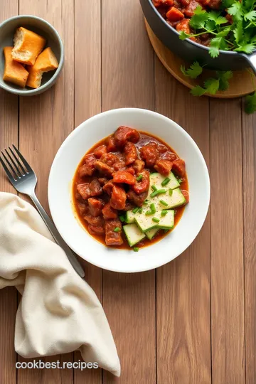 Slow Cook Chuck Roast Hearty Chili steps