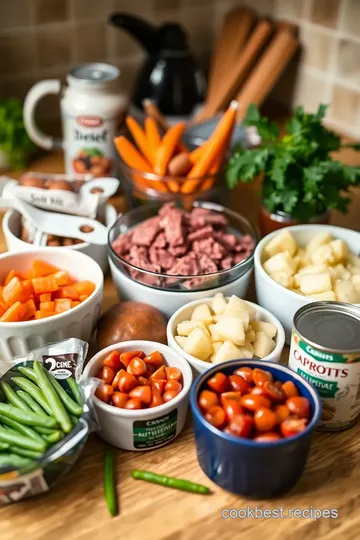 Low FODMAP Slow Cooker Beef Stew ingredients