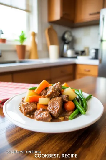 Low FODMAP Slow Cooker Beef Stew steps