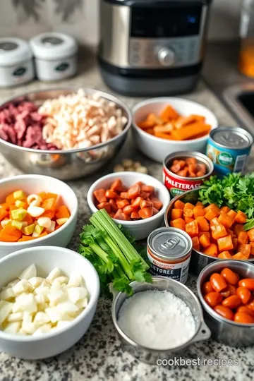 Slow Cooker Beef Tongue in Rich Tomato Gravy ingredients