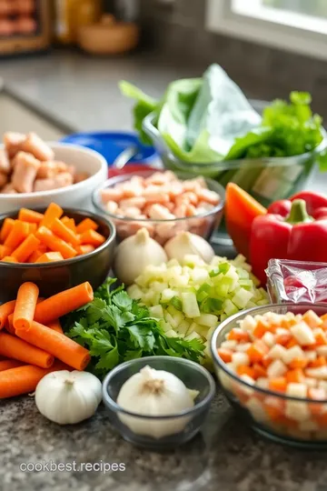 Slow Cooker Chicken Sausage & Vegetable Stew ingredients