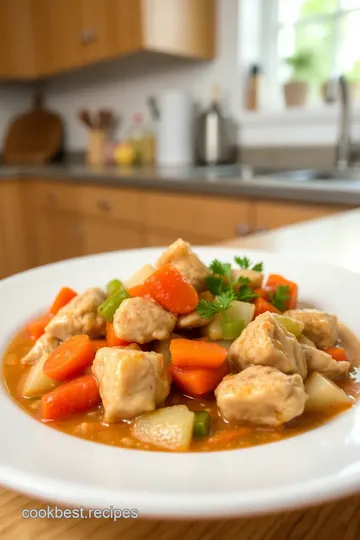 Slow Cooker Chicken and Vegetable Stew steps