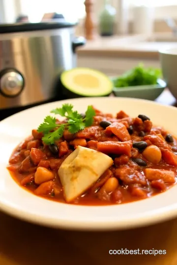 Best Slow Cooker Chorizo Chili steps