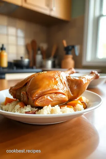 Slow Cooker Orange Glazed Duck steps