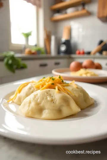 Slow Cooker Cheesy Potato Pierogi steps