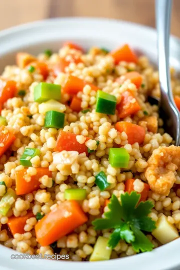 Slow Cooker DASH Diet Vegetable & Quinoa Stew presentation