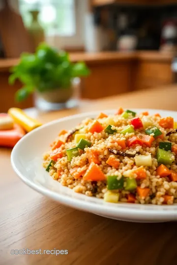 Slow Cooker DASH Diet Vegetable & Quinoa Stew steps