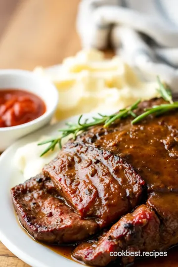 Slow Cooker Ribeye Roast presentation