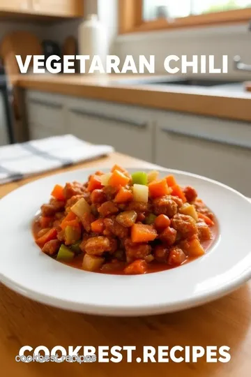 Hearty Vegetarian Chili steps