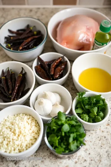 Smoky Ancho Chicken with Cilantro Lime Rice ingredients