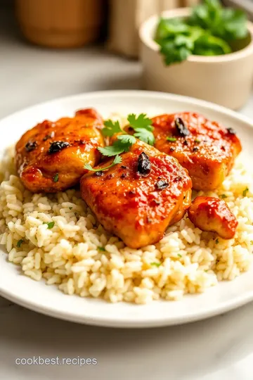 Smoky Ancho Chicken with Cilantro Lime Rice steps