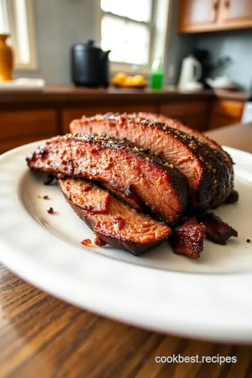 Smoked Pit Barrel Cooker Brisket steps