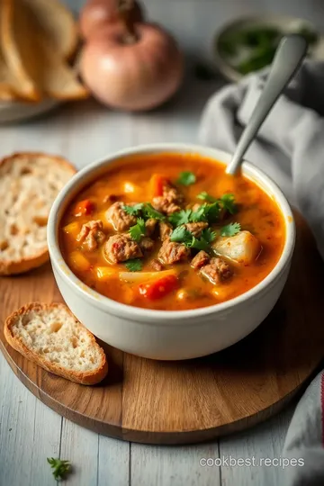 Hearty Hamburger Soup: 35-Minute Comfort Food steps