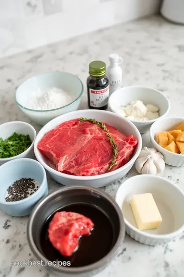 Perfect Sous Vide Steak Recipe ingredients