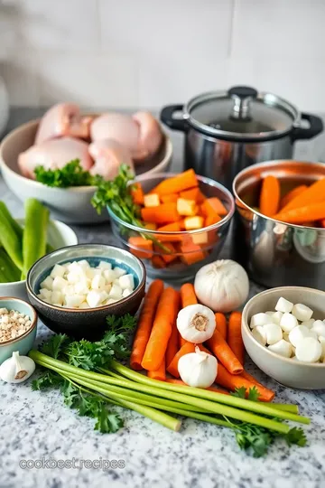 Waterzooi: Creamy Belgian Chicken Stew ingredients