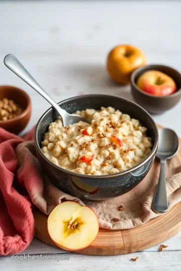 Cozy Stove Top Apple Oatmeal with Cardamom steps