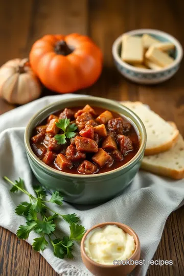 Stove Top Brisket Chili for Comfort Lovers presentation