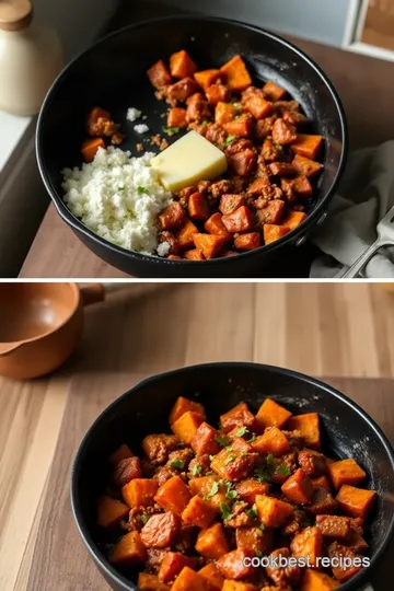 Sizzling Stove Top Chorizo Skillet with Sweet Potatoes steps