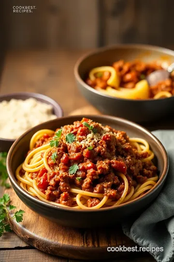 Stove Top Ground Beef Sloppy Joe Pasta steps