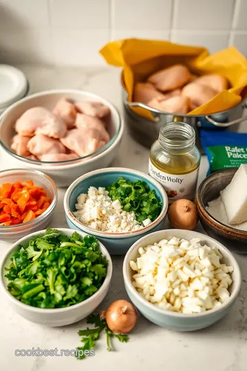 Thermal Cooking Asian Chicken Curry ingredients