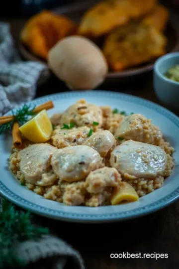 Zesty Chicken Piccata: A Classic Italian Delight presentation