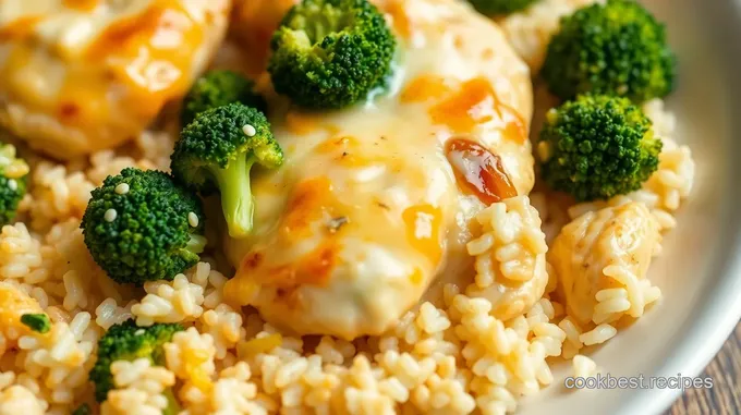 Bake Chicken with Cheese & Broccoli Comfort