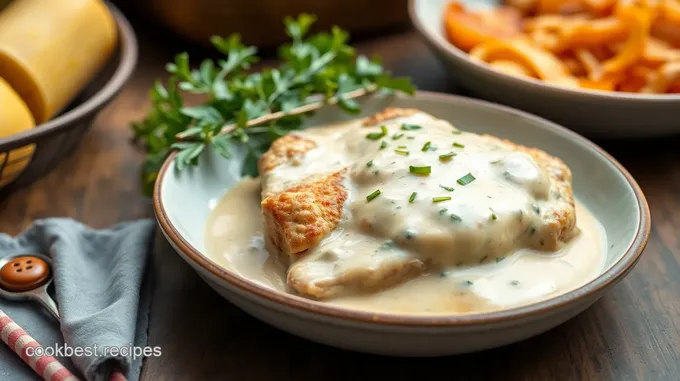 Delicious Baked Chicken with Creamy Sauce