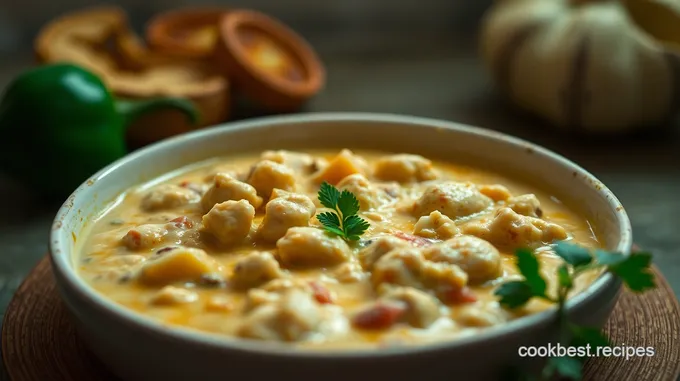 Creamy White Chicken Chili Delight