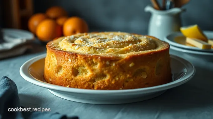 Fluffy Savoy Cake with Vanilla Cream