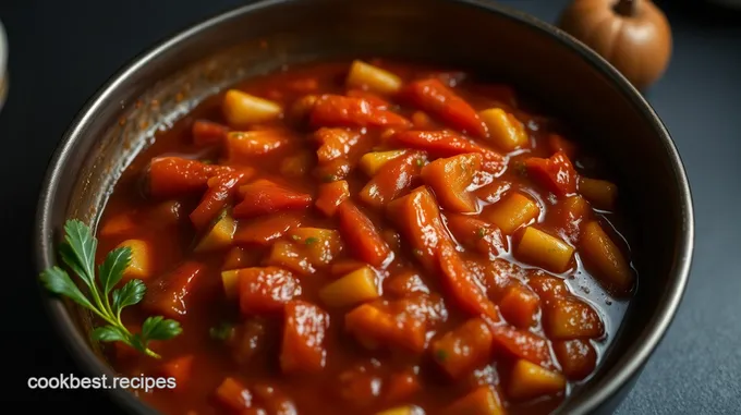 Grandmother's Zesty Sauce Piquant Recipe