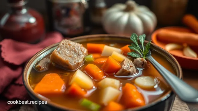 Hearty Soup Bone Broth Recipe